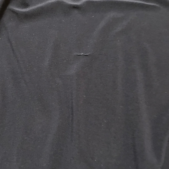 Vince Camuto navy cowl neck drawstring jumpsuit, Size Large - Picture 6 of 7